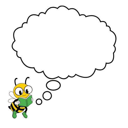 Bee message bubble